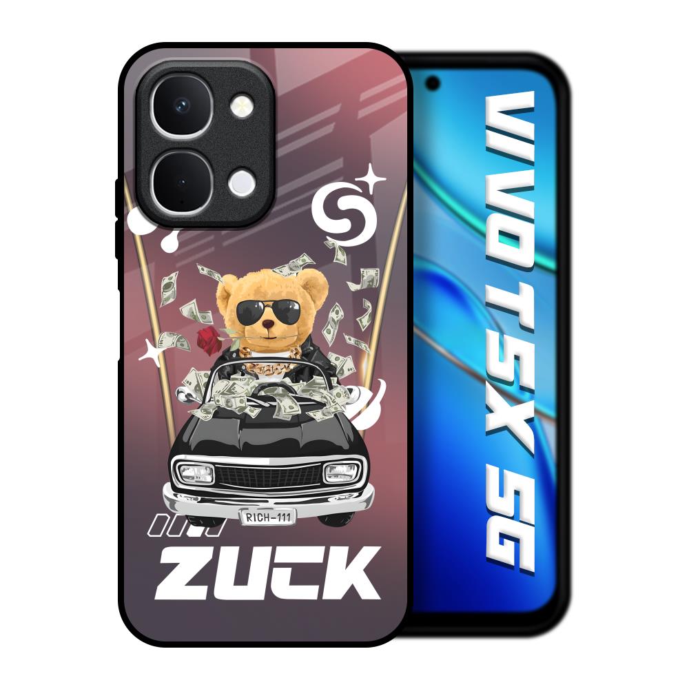 Money Madness Vivo T5x 5G Glass Back Cover Online