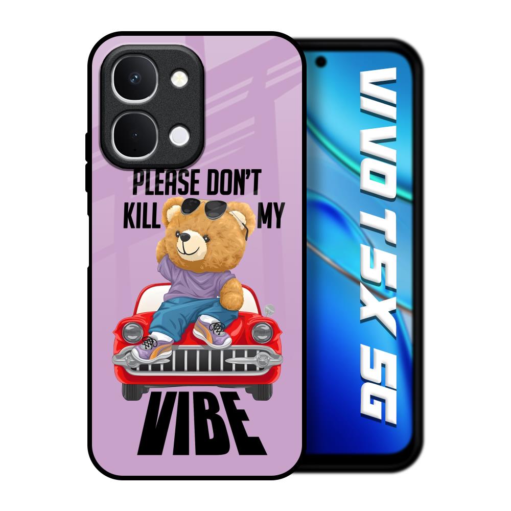 Don't Kill My Vibe Vivo T5x 5G Glass Back Cover Online