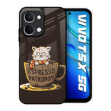 Tea With Kitty Vivo T5x 5G Glass Back Cover Online