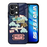 Tour The World Vivo T5x 5G Glass Back Cover Online