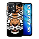 Angry Tiger Vivo T5x 5G Glass Back Cover Online