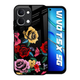 Floral Decorative Vivo T5x 5G Glass Back Cover Online