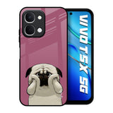 Funny Pug Face Vivo T5x 5G Glass Back Cover Online