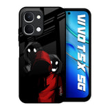 Shadow Character Vivo T5x 5G Glass Back Cover Online