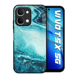 Sea Water Vivo T5x 5G Glass Back Cover Online