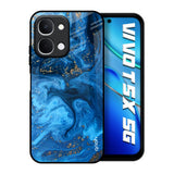 Gold Sprinkle Vivo T5x 5G Glass Back Cover Online