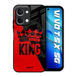 I Am A King Vivo T5x 5G Glass Back Cover Online