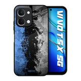 Dark Grunge Vivo T5x 5G Glass Back Cover Online