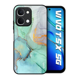 Green Marble Vivo T5x 5G Glass Back Cover Online