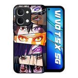 Anime Eyes Vivo T5x 5G Glass Back Cover Online