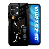 Luffy Line Art Vivo T5x 5G Glass Back Cover Online