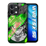 Anime Green Splash Vivo T5x 5G Glass Back Cover Online
