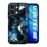 Cloudy Dust Vivo T5x 5G Glass Back Cover Online