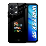 Go Your Own Way Vivo T5x 5G Glass Back Cover Online