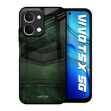 Green Leather Vivo T5x 5G Glass Back Cover Online
