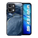 Deep Ocean Marble Vivo T5x 5G Glass Back Cover Online