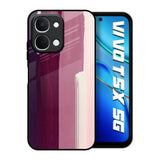 Brush Stroke Art Vivo T5x 5G Glass Back Cover Online