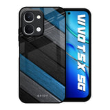 Multicolor Wooden Effect Vivo T5x 5G Glass Back Cover Online