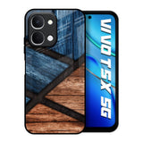 Wooden Tiles Vivo T5x 5G Glass Back Cover Online