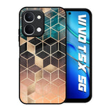 Bronze Texture Vivo T5x 5G Glass Back Cover Online