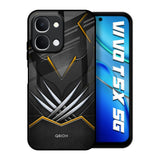 Black Warrior Vivo T5x 5G Glass Back Cover Online