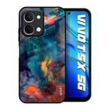 Cloudburst Vivo T5x 5G Glass Back Cover Online