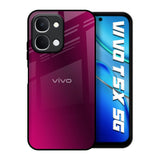 Pink Burst Vivo T5x 5G Glass Back Cover Online