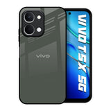 Charcoal Vivo T5x 5G Glass Back Cover Online