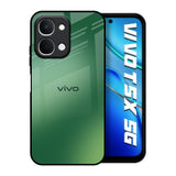Green Grunge Texture Vivo T5x 5G Glass Back Cover Online