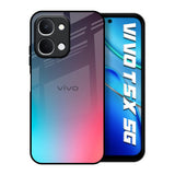 Rainbow Laser Vivo T5x 5G Glass Back Cover Online