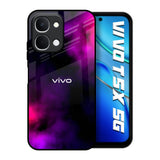 Pink Galaxy Vivo T5x 5G Glass Back Cover Online