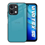 Oceanic Turquiose Vivo T5x 5G Glass Back Cover Online
