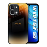 Grainy Yellow Vivo T5x 5G Glass Back Cover Online