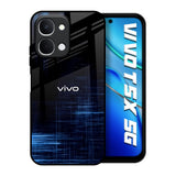 Blue Scratch Vivo T5x 5G Glass Back Cover Online