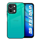 Cuba Blue Vivo T5x 5G Glass Back Cover Online