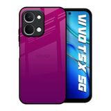 Magenta Gradient Vivo T5x 5G Glass Back Cover Online