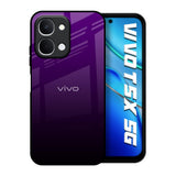 Harbor Royal Blue Vivo T5x 5G Glass Back Cover Online