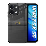 Grey Metallic Glass Vivo T5x 5G Glass Back Cover Online