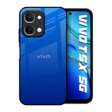 Egyptian Blue Vivo T5x 5G Glass Back Cover Online