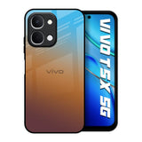 Rich Brown Vivo T5x 5G Glass Back Cover Online