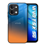 Sunset Of Ocean Vivo T5x 5G Glass Back Cover Online