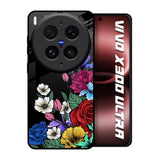 Rose Flower Bunch Art Vivo X300 Ultra 5G Glass Back Cover Online