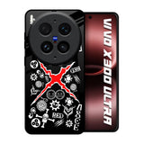 Red Zone Vivo X300 Ultra 5G Glass Back Cover Online