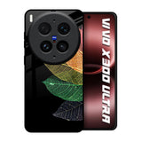Colorful Leaves Vivo X300 Ultra 5G Glass Back Cover Online
