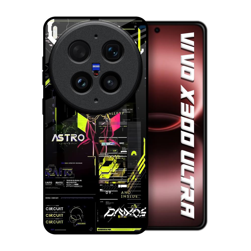Astro Glitch Vivo X300 Ultra 5G Glass Back Cover Online