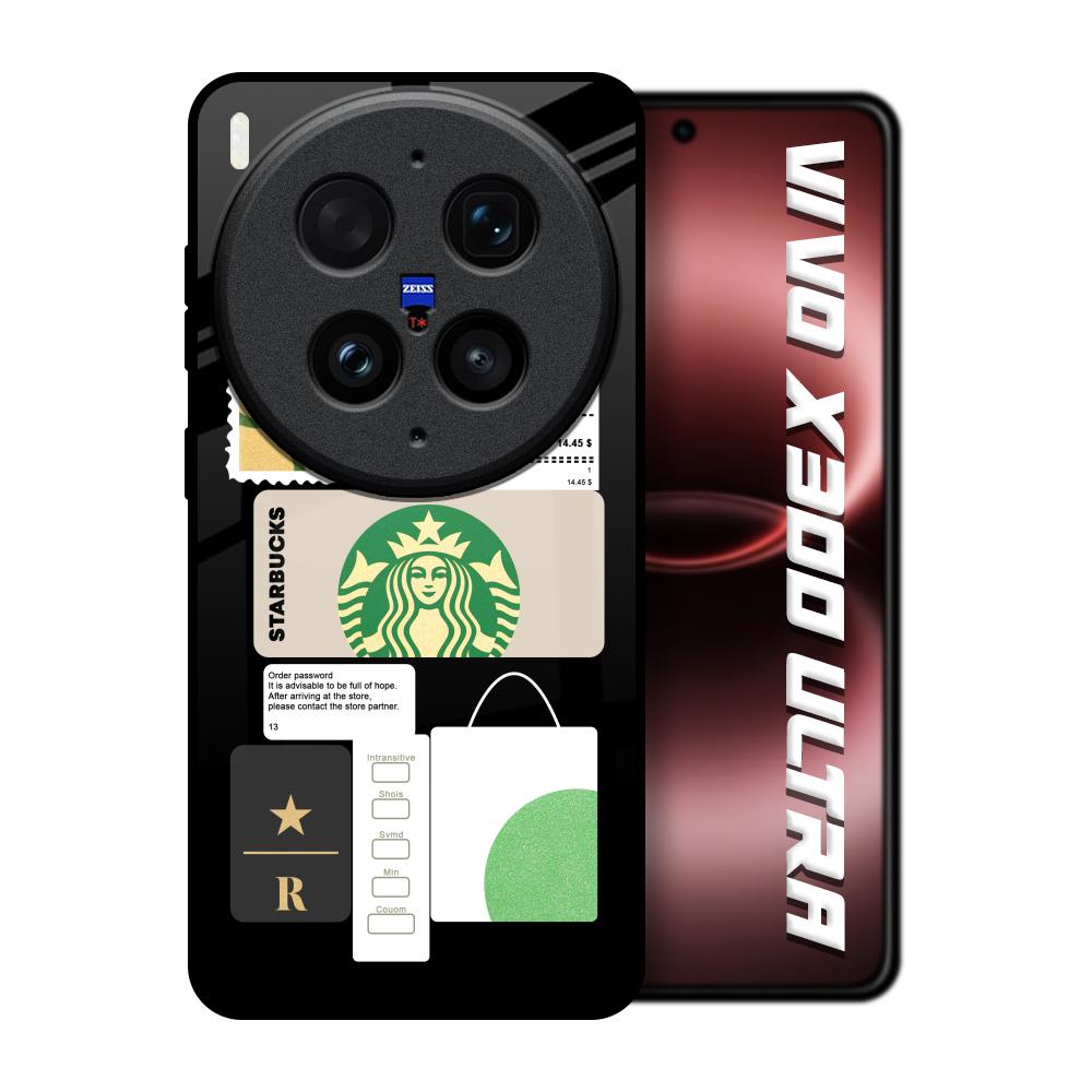 Coffee Latte Vivo X300 Ultra 5G Glass Back Cover Online