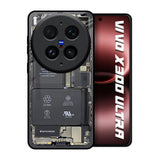 Skeleton Inside Vivo X300 Ultra 5G Glass Back Cover Online