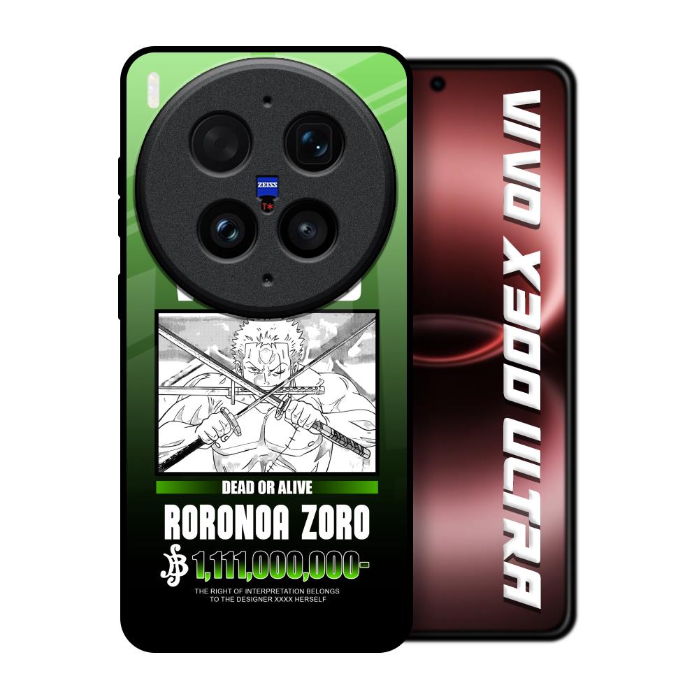 Zoro Wanted Vivo X300 Ultra 5G Glass Back Cover Online