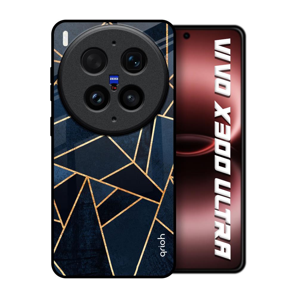 Abstract Tiles Vivo X300 Ultra 5G Glass Back Cover Online