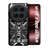 Monochrome Magic Vivo X300 Ultra 5G Glass Back Cover Online